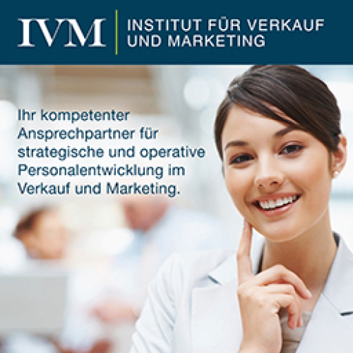 Logo Institut für Verkauf und Marketing, IVM