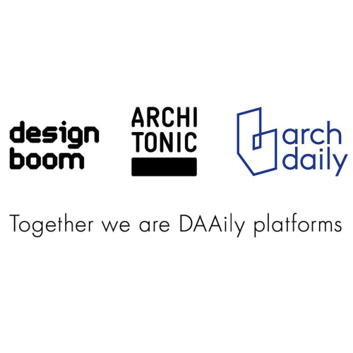 Logo DAAily platforms I designboom - Architonic - ArchDaily