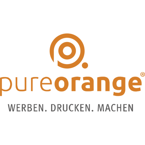 Logo Pureorange - Voigt Werbetechnik
