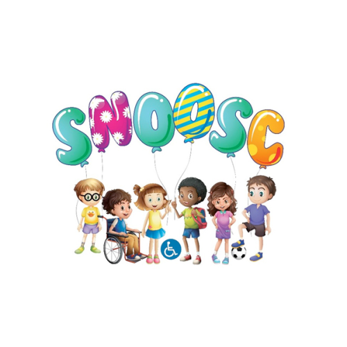 Logo SNOOSC Special needs out of school club (in beds)