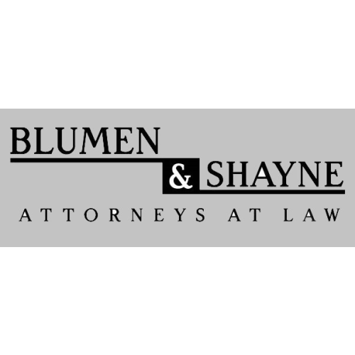 Logo Blumen Shayne PLLC
