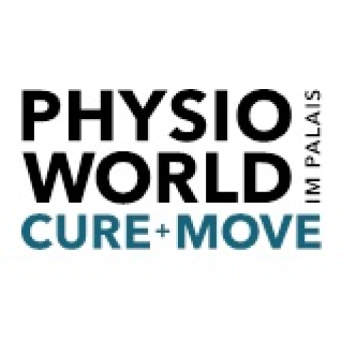 Logo Physioworld im Palais CURE + MOVE GmbH