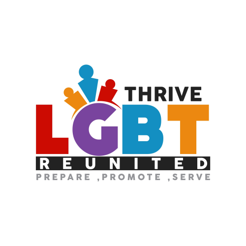 Logo Thrive LGBTQ Reunited