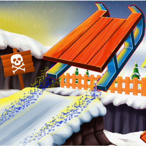 Logo snow rider 3d