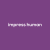 Logo impress human