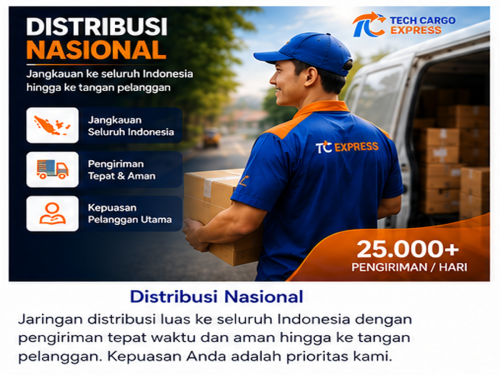 Dwi Puspitasari bei Cargo Express